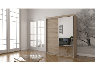 Гардероб с плъзгащи врати Vista 05 (дъб сонома)